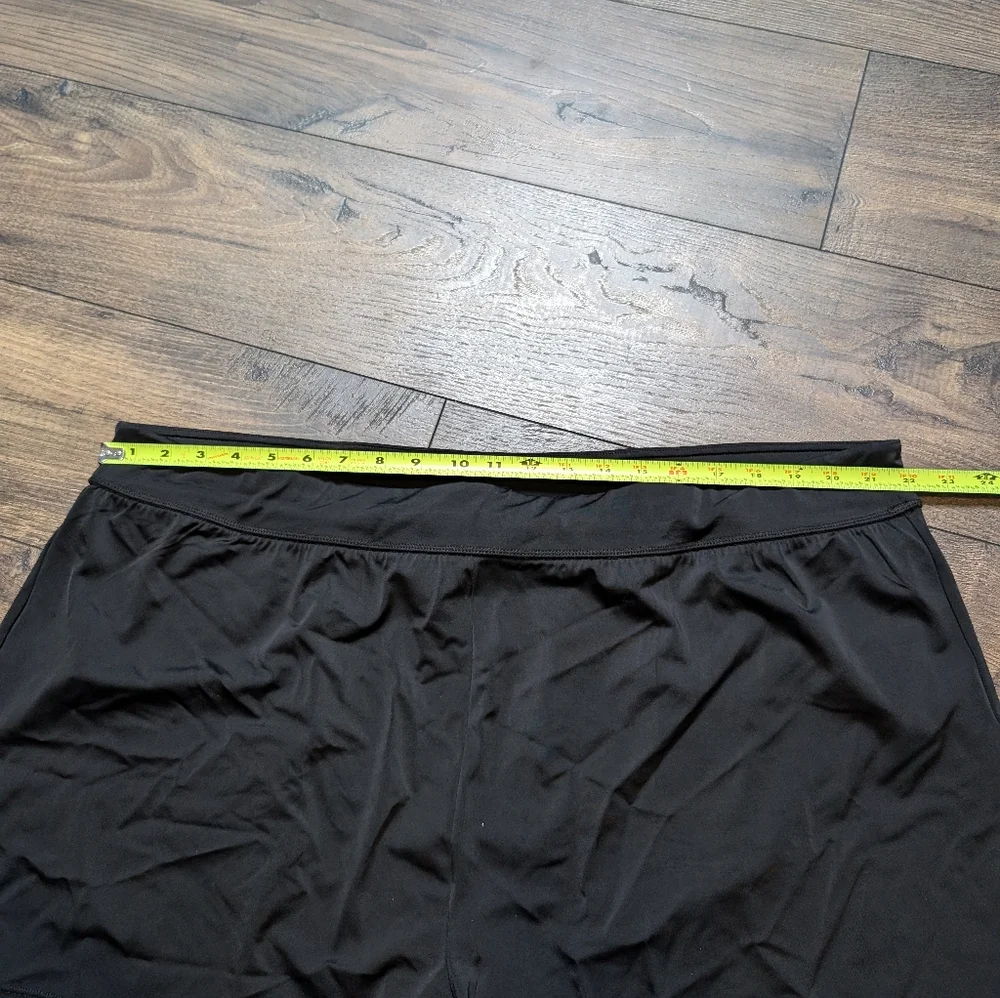 NEW Swimsuits For All Black‎ Swim Shorts Size 26